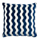 The Wave Pillow - Navy Schumacher The Wave Pillow in Navy