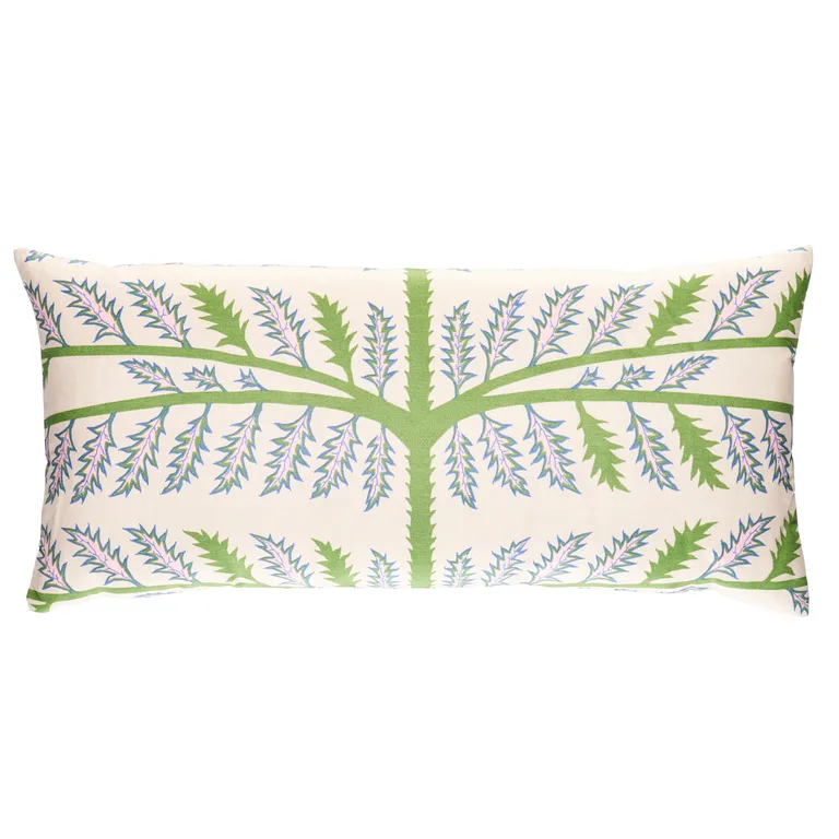 Schumacher Thistle Pillow in Ivory (SO17953030)