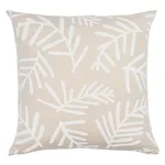 Tiah Cove Pillow - Ivory on Natural Schumacher Tiah Cove Pillow in Ivory on Natural