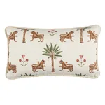 SO17993219 | Tiger Palm Pillow - Cocoa Schumacher Tiger Palm Pillow in Cocoa (SO17993219)
