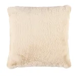 Timberline Faux Fur Pillow - Birch Schumacher Timberline Faux Fur Pillow in Birch