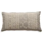 SO0001136 | Tipografico Floor Pillow - Grey Schumacher Tipografico Floor Pillow in Grey (SO0001136)