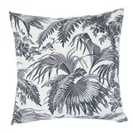 SO17951105 | Toile Tropique Pillow - Black Schumacher Toile Tropique Pillow in Black (SO17951105)