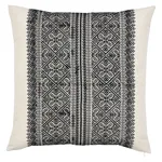 SO6973006 | Toledo Embroidery Pillow - Noir Schumacher Toledo Embroidery Pillow in Noir (SO6973006)