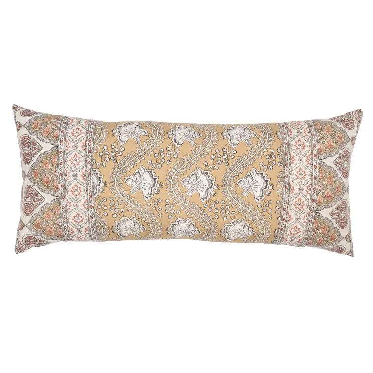 Schumacher Tombay Pillow in Ochre (SO18134230)