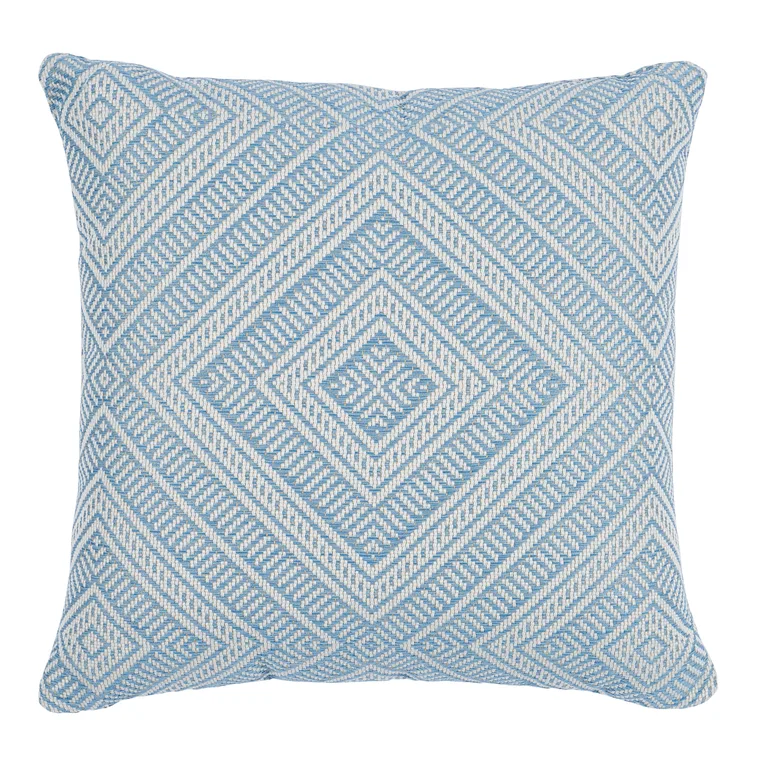 Schumacher Tortola I/O Pillow in Sky