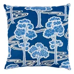 SO17674106 | Tree River Pillow - Blue & White Schumacher Tree River Pillow in Blue & White (SO17674106)