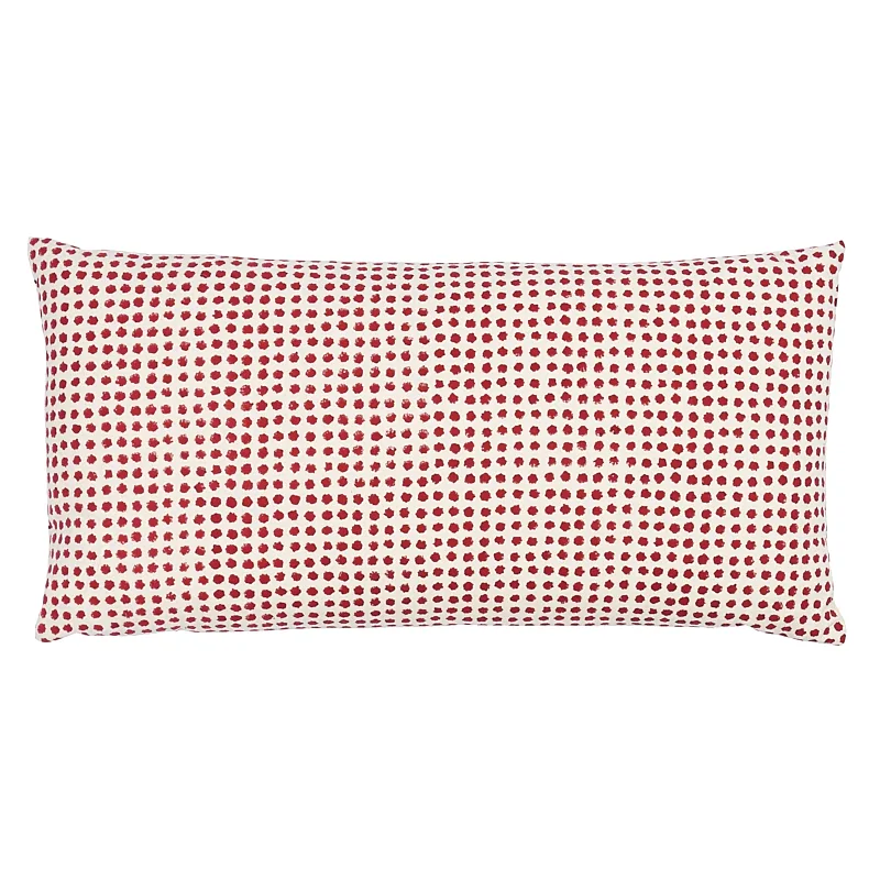 Schumacher Tulip + Seed Pillow in Iron & Indigo (SO17982318)