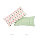 SO17982018 | Tulip + Seed Pillow - Rose & Grass Schumacher Tulip + Seed Pillow in Rose & Grass (SO17982018)
