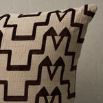 SO7124405 | Turkish Step Pillow - Brown Schumacher Turkish Step Pillow in Brown (SO7124405)