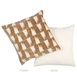 Tutsi Pillow - Natural/Ivory Schumacher Tutsi Pillow in Natural/Ivory