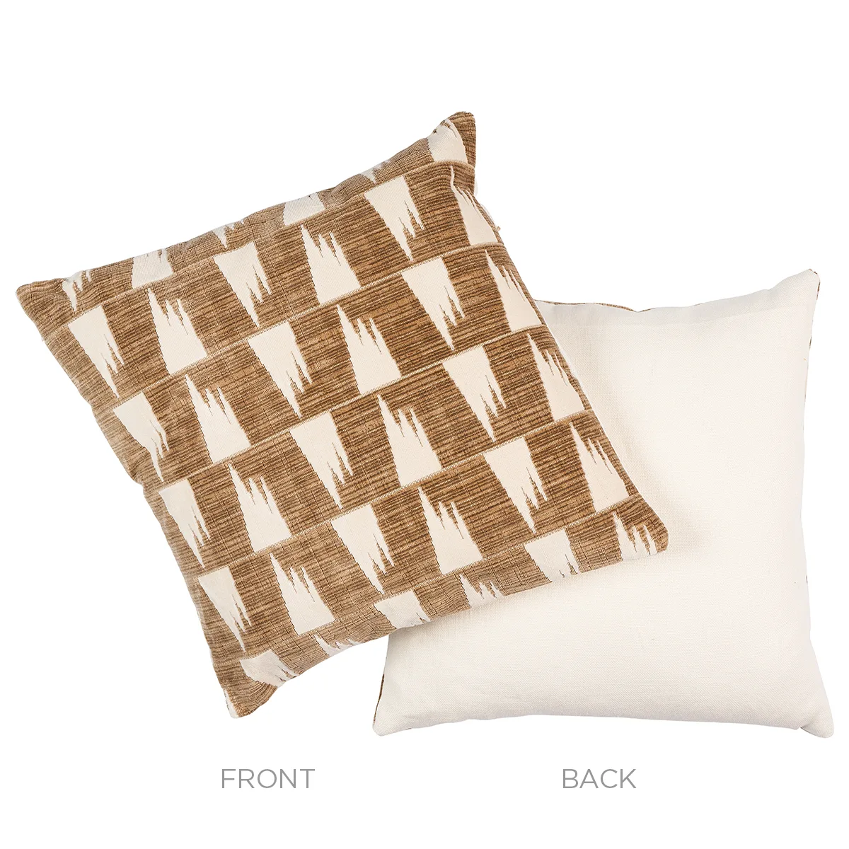 Tutsi Pillow - Natural/Ivory Schumacher Tutsi Pillow in Natural/Ivory
