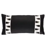 SO8178118 | Tutsi Tape Pillow - Ivory Schumacher Tutsi Tape Pillow in Ivory (SO8178118)