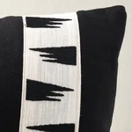 SO8178118 | Tutsi Tape Pillow - Ivory Schumacher Tutsi Tape Pillow in Ivory (SO8178118)