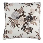 SO18002105 | Valentina Floral Pillow - Brown Schumacher Valentina Floral Pillow in Brown (SO18002105)