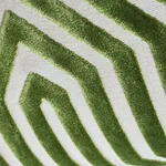 Vanderbilt Velvet Pillow - Lettuce Schumacher Vanderbilt Velvet Pillow in Lettuce