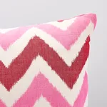 SO7946105 | Vedado Ikat Pillow - Pink Schumacher Vedado Ikat Pillow in Pink (SO7946105)