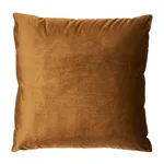 Schumacher Venetian Silk Velvet Pillow in Mink
