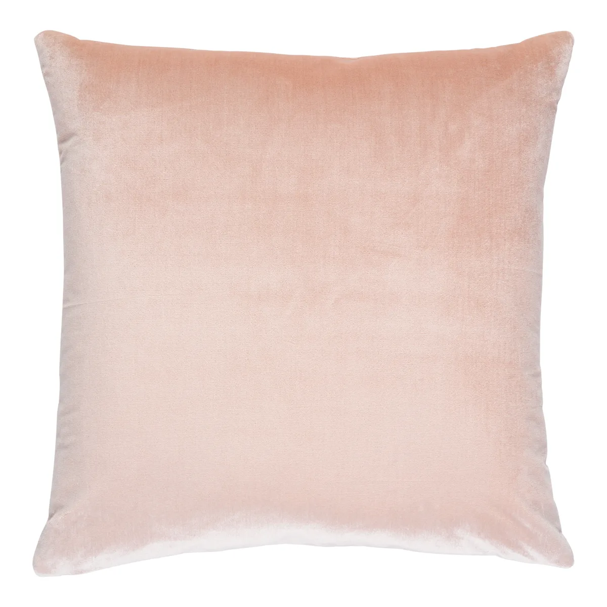 Schumacher Venetian Silk Velvet Pillow in Petal