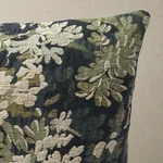 Verdure Tapestry Pillow - Peacock Schumacher Verdure Tapestry Pillow in Peacock
