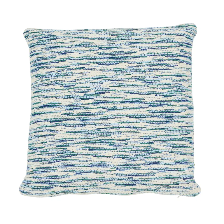 Schumacher Walker Pillow in Blues