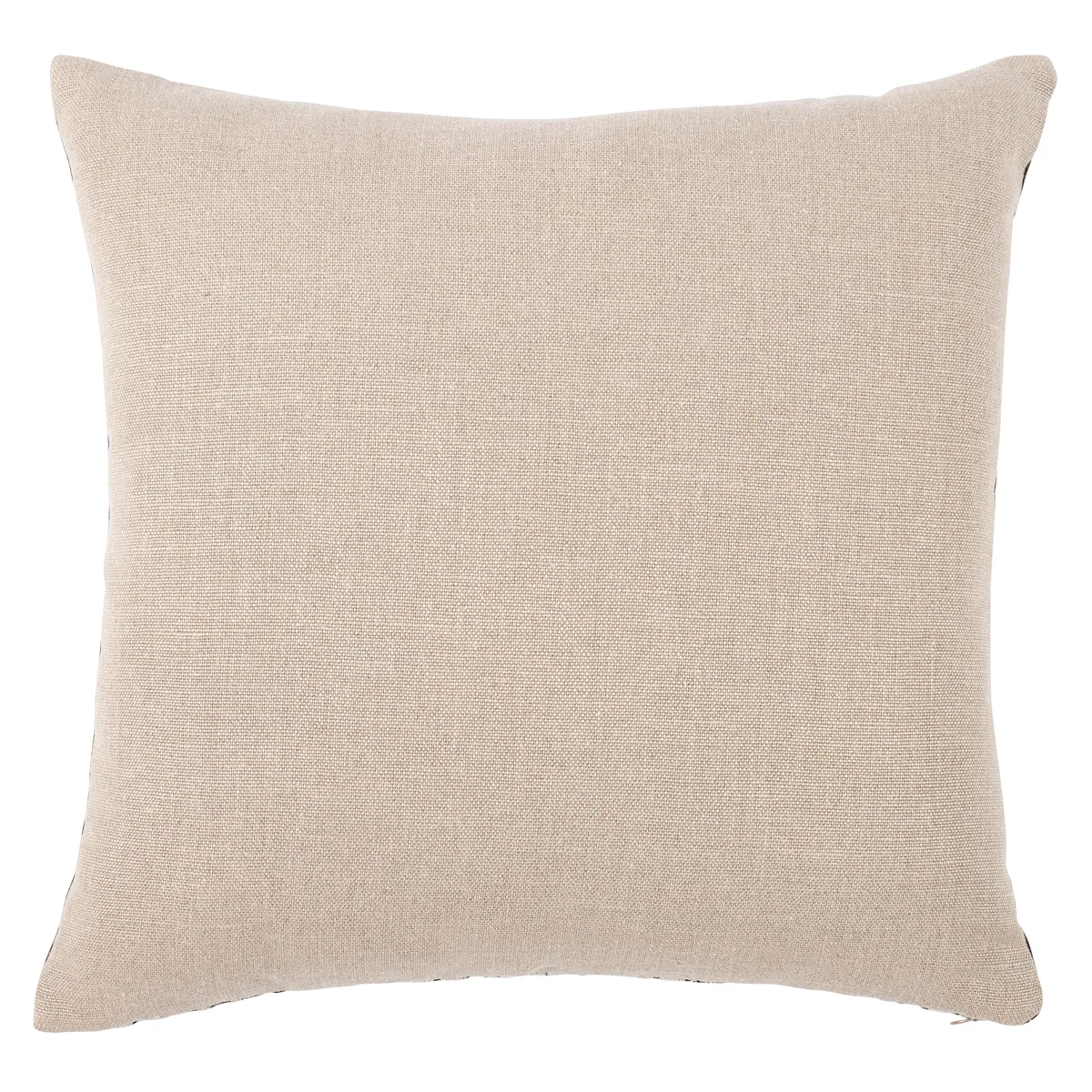 Schumacher Wentworth Embroidery Pillow in Carbon