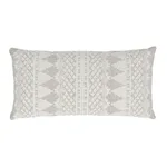 SO7547218 | Wentworth Embroidery Pillow - Natural Schumacher Wentworth Embroidery Pillow in Natural (SO7547218)