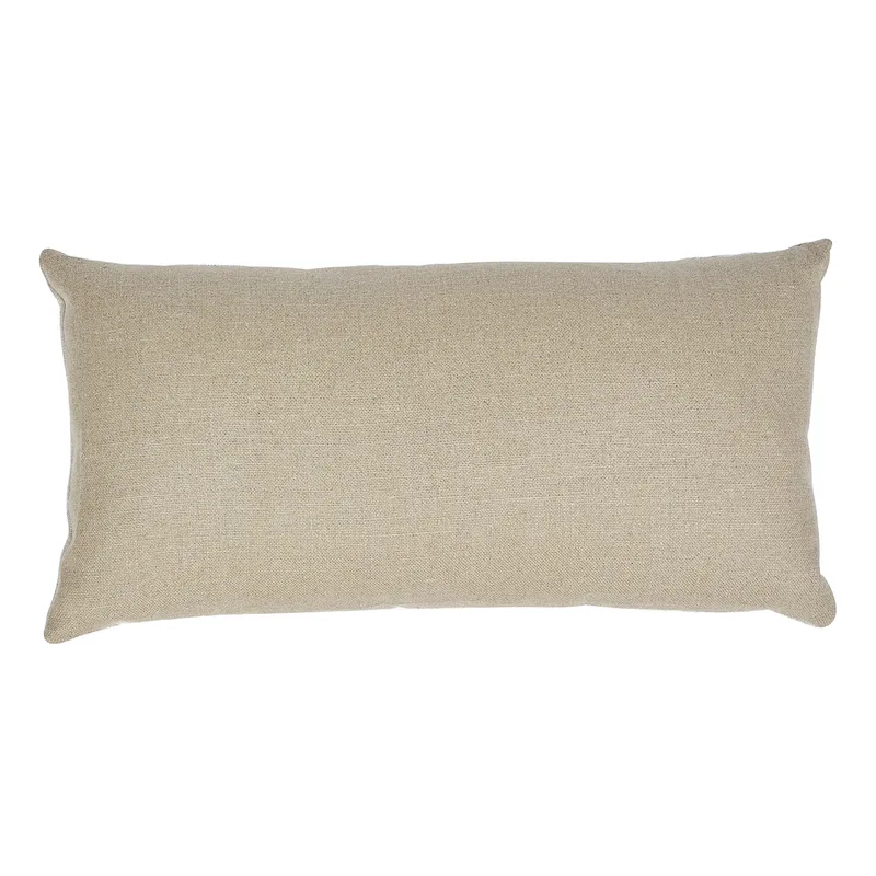 Schumacher Wentworth Embroidery Pillow in Natural (SO7547218)