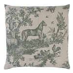 SO18227206 | Western Toile Pillow - Forest Schumacher Western Toile Pillow in Forest (SO18227206)