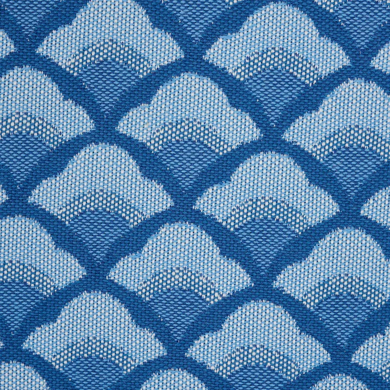 Wilhelm Pillow - Blue Schumacher Wilhelm Pillow in Blue