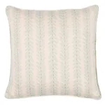 Woodperry Pillow - Aqua Schumacher Woodperry Pillow in Aqua