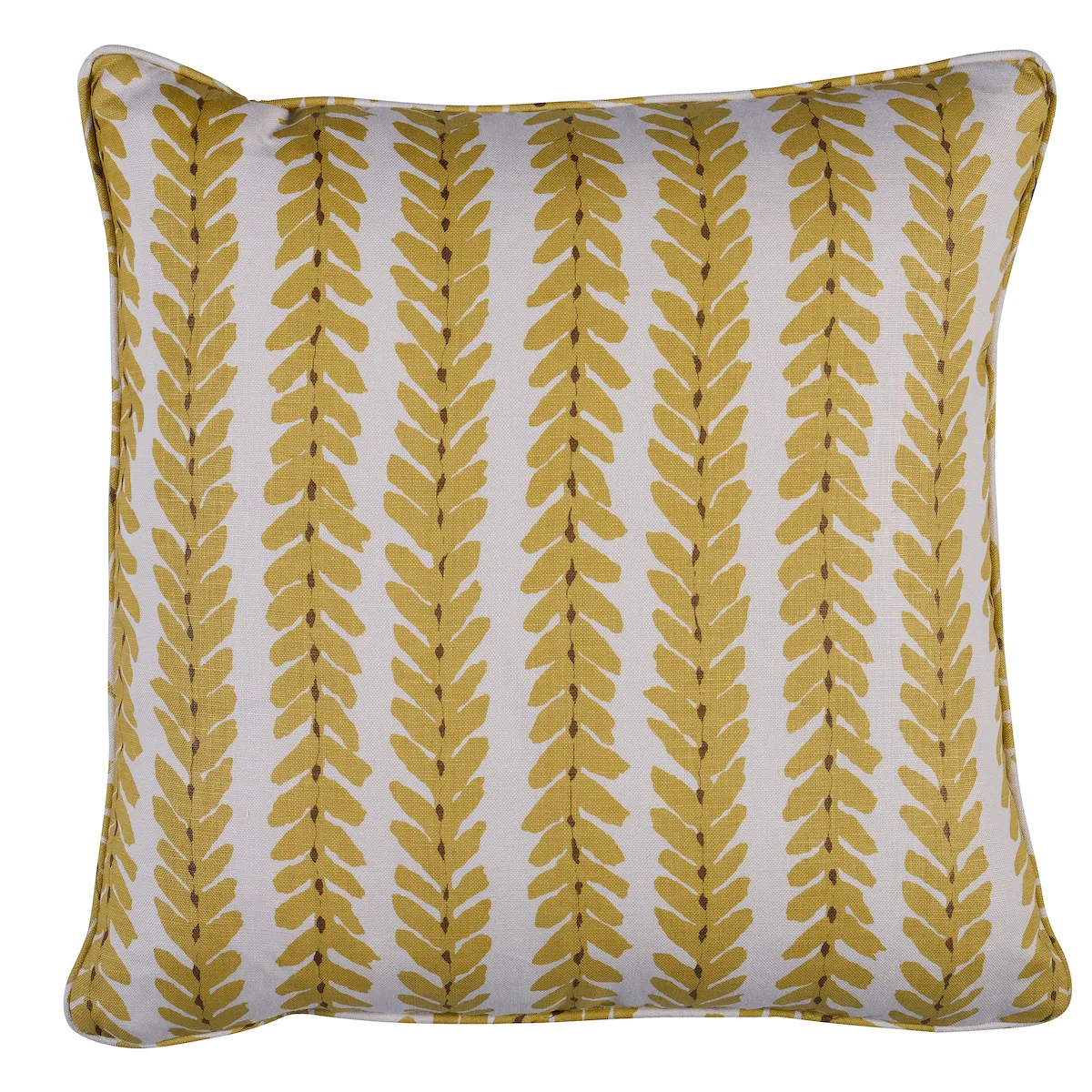 Schumacher Woodperry Pillow in Mimosa