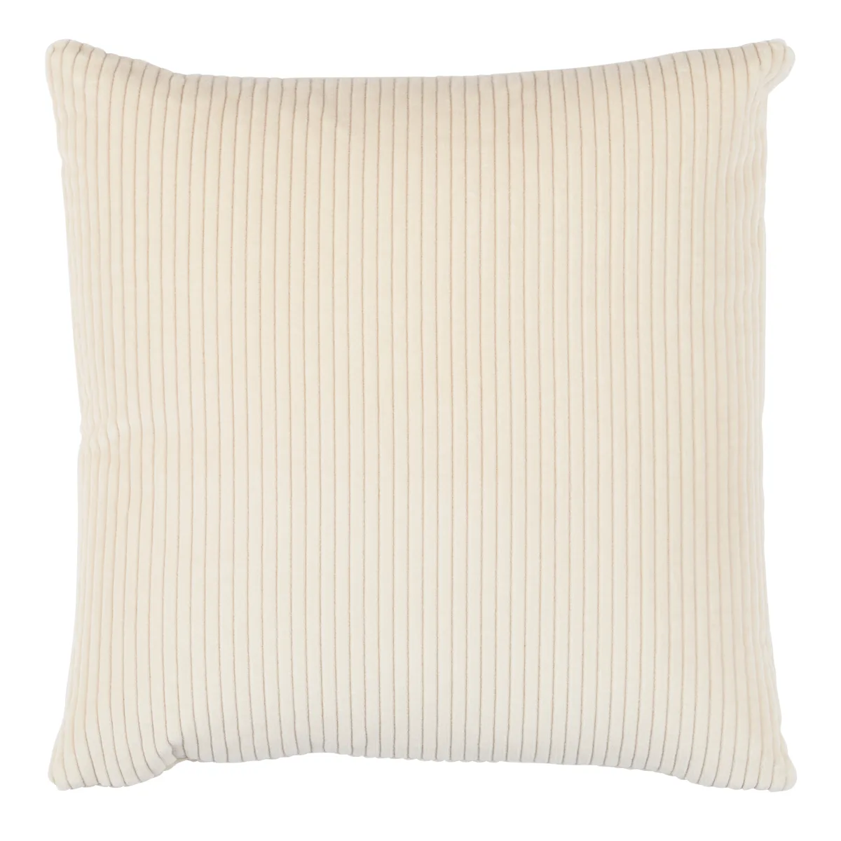 Schumacher Wyatt Corduroy Pillow in Buff