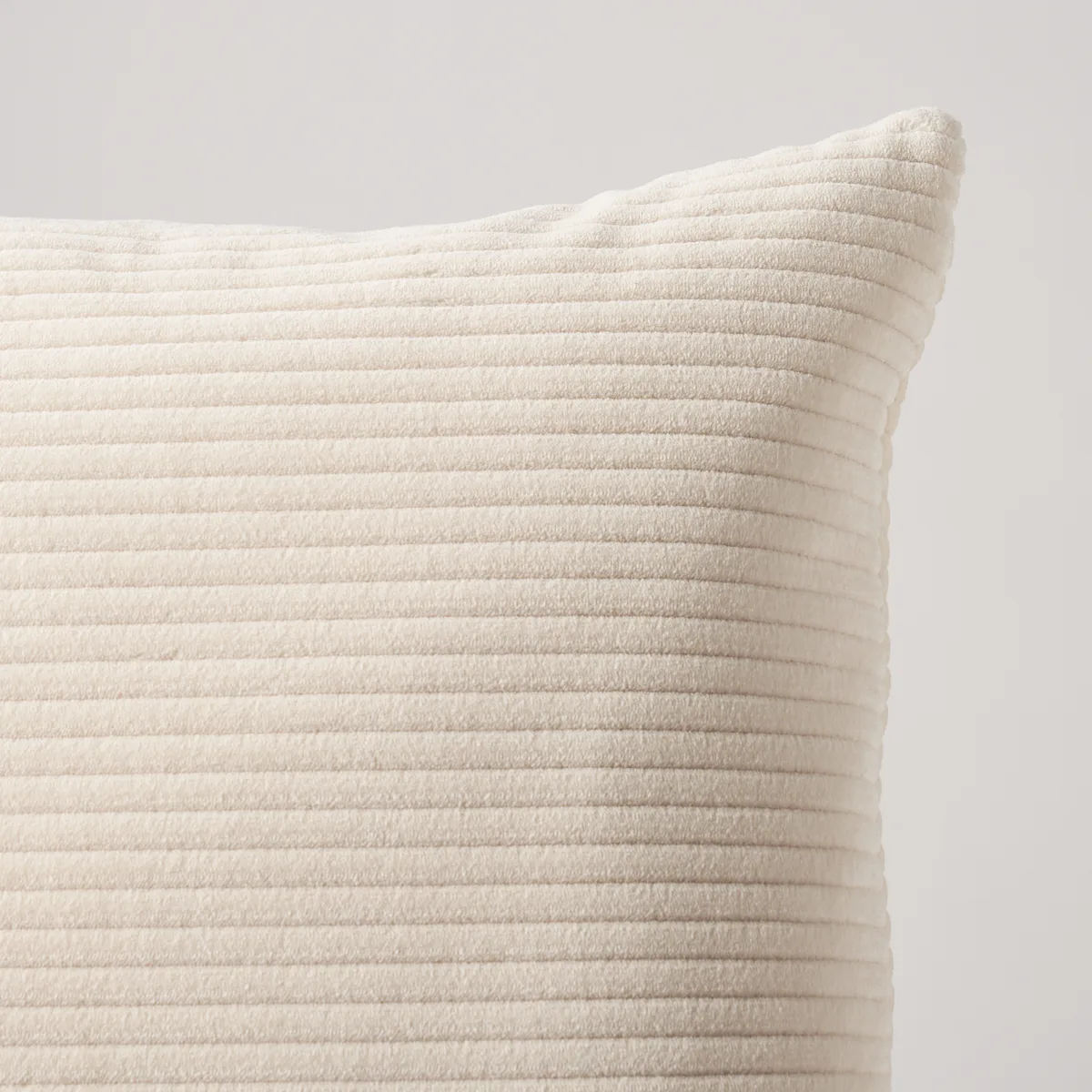 Schumacher Wyatt Corduroy Pillow in Buff