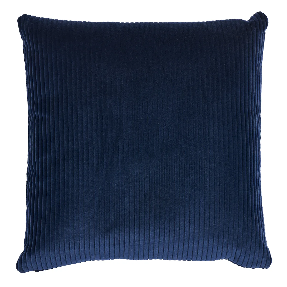 Schumacher Wyatt Corduroy Pillow in Navy