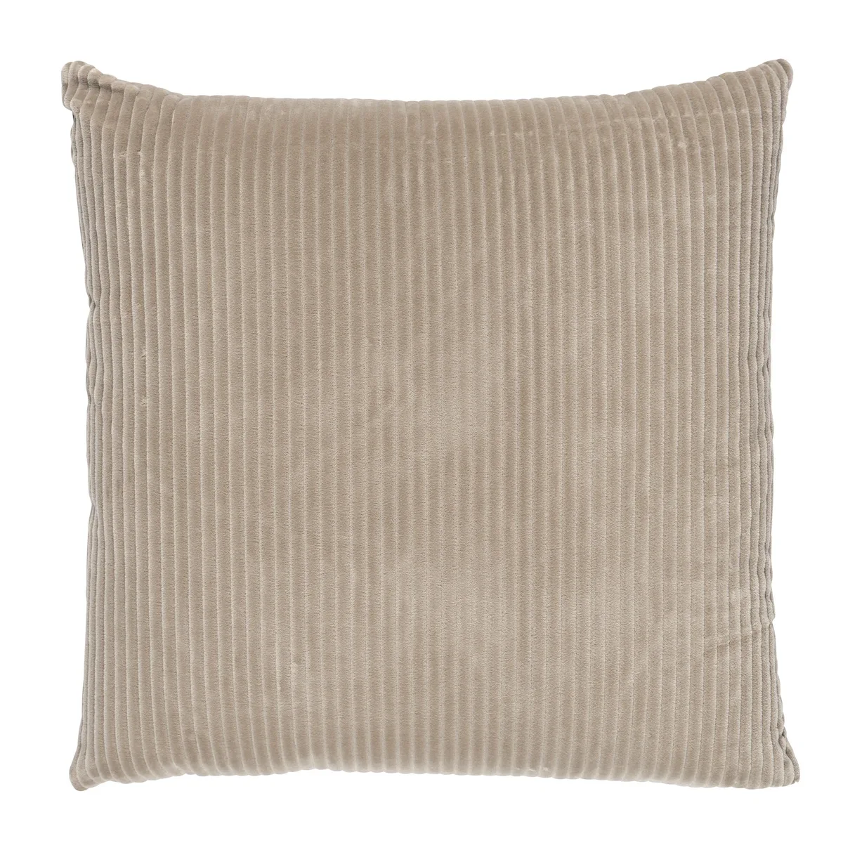 Schumacher Wyatt Corduroy Pillow in Sandstone