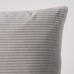 Wyatt Corduroy Pillow - Steel Grey Schumacher Wyatt Corduroy Pillow in Steel Grey
