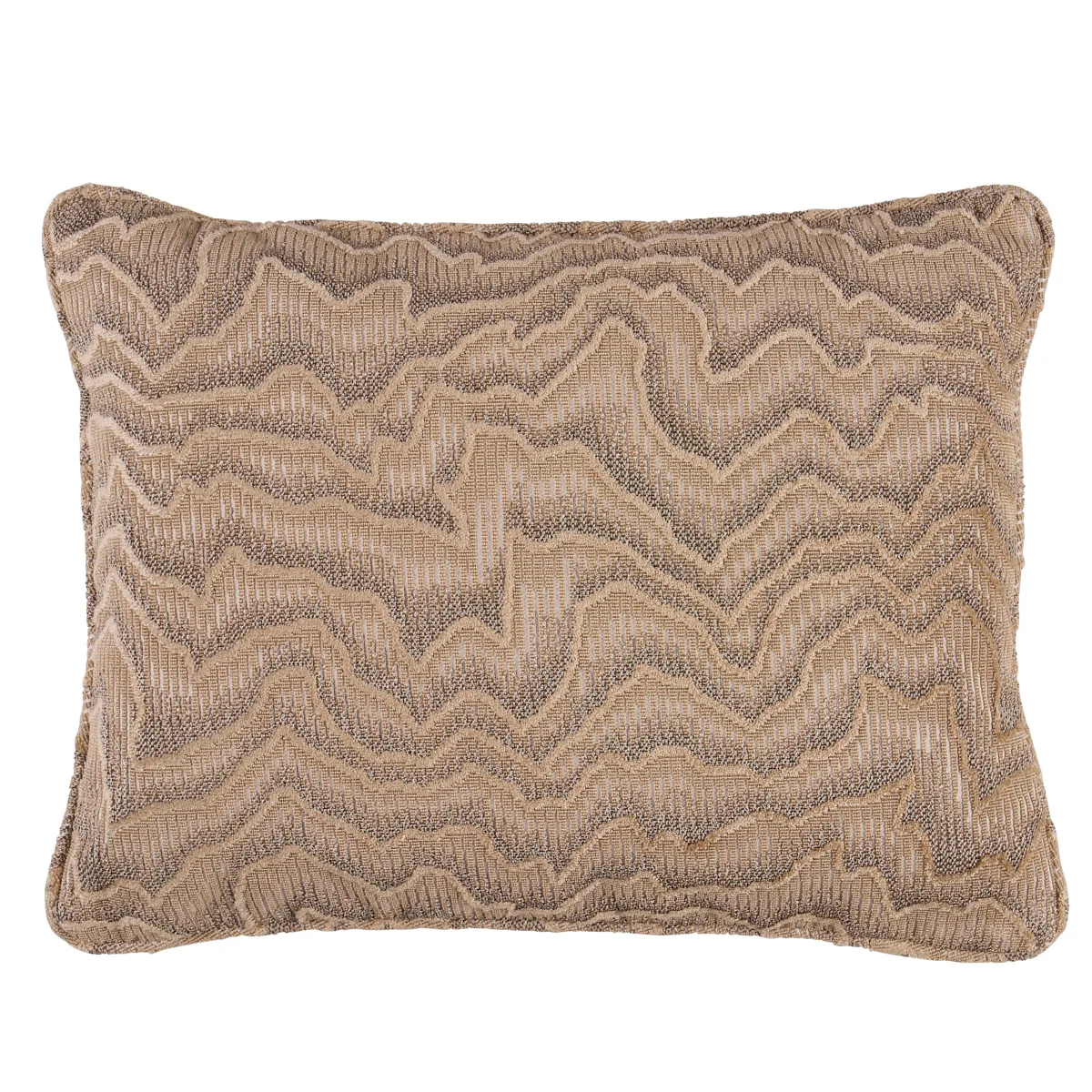 Schumacher Zambezi Velvet Pillow in Champagne (SO8302112)