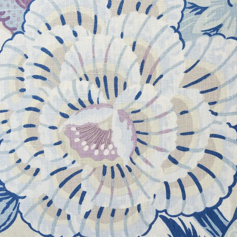 SO17352304 | Zanzibar Linen Print Pillow - Hyacinth Schumacher Zanzibar Linen Print Pillow in Hyacinth (SO17352304)