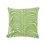 SO7317103 | Zebra Palm Indoor/Outdoor Pillow - Leaf Schumacher Zebra Palm Indoor/Outdoor Pillow in Leaf (SO7317103)