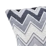 Zenyatta Mondatta Pillow - Noir & Blanc Schumacher Zenyatta Mondatta Pillow in Noir & Blanc