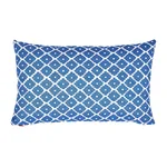 SO17448714 | Ziggurat Pillow - Blue & Red Schumacher Ziggurat Pillow in Blue & Red (SO17448714)