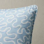 Zoelie Pillow - Aqua Schumacher Zoelie Pillow in Aqua