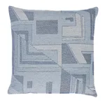 SO8058106 | Zsuzsa Pillow - Chambray Schumacher Zsuzsa Pillow in Chambray (SO8058106)