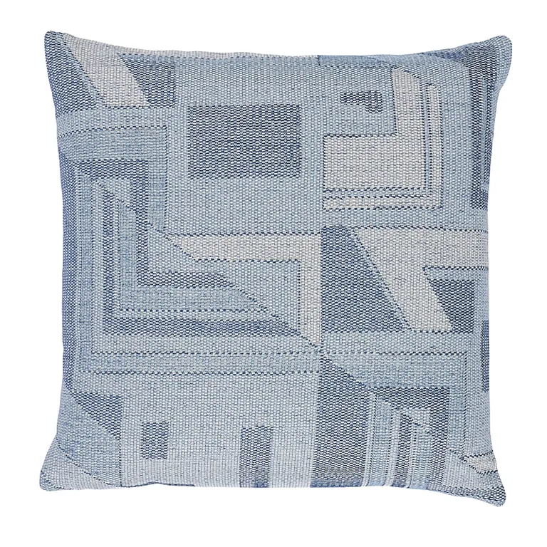 Schumacher Zsuzsa Pillow in Chambray (SO8058106)