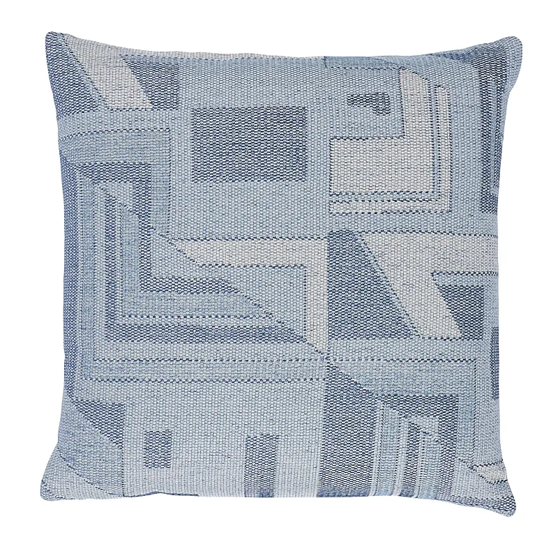Schumacher Zsuzsa Pillow in Chambray (SO8058106)