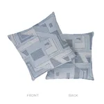 SO8058106 | Zsuzsa Pillow - Chambray Schumacher Zsuzsa Pillow in Chambray (SO8058106)