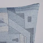 SO8058106 | Zsuzsa Pillow - Chambray Schumacher Zsuzsa Pillow in Chambray (SO8058106)