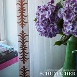 75440 | Acanthus Tape - Nutmeg Schumacher Acanthus Tape trim in Nutmeg (75440)