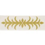 75447 | Acanthus Tape - Ochre Schumacher Acanthus Tape trim in Ochre (75447)